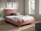 Επενδυμένο κρεβάτι Totti-Keramidi-160 x 200