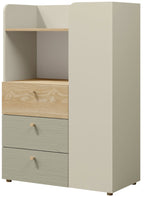 Συρταριέρα Yuki 1D 3S tall -Menta
