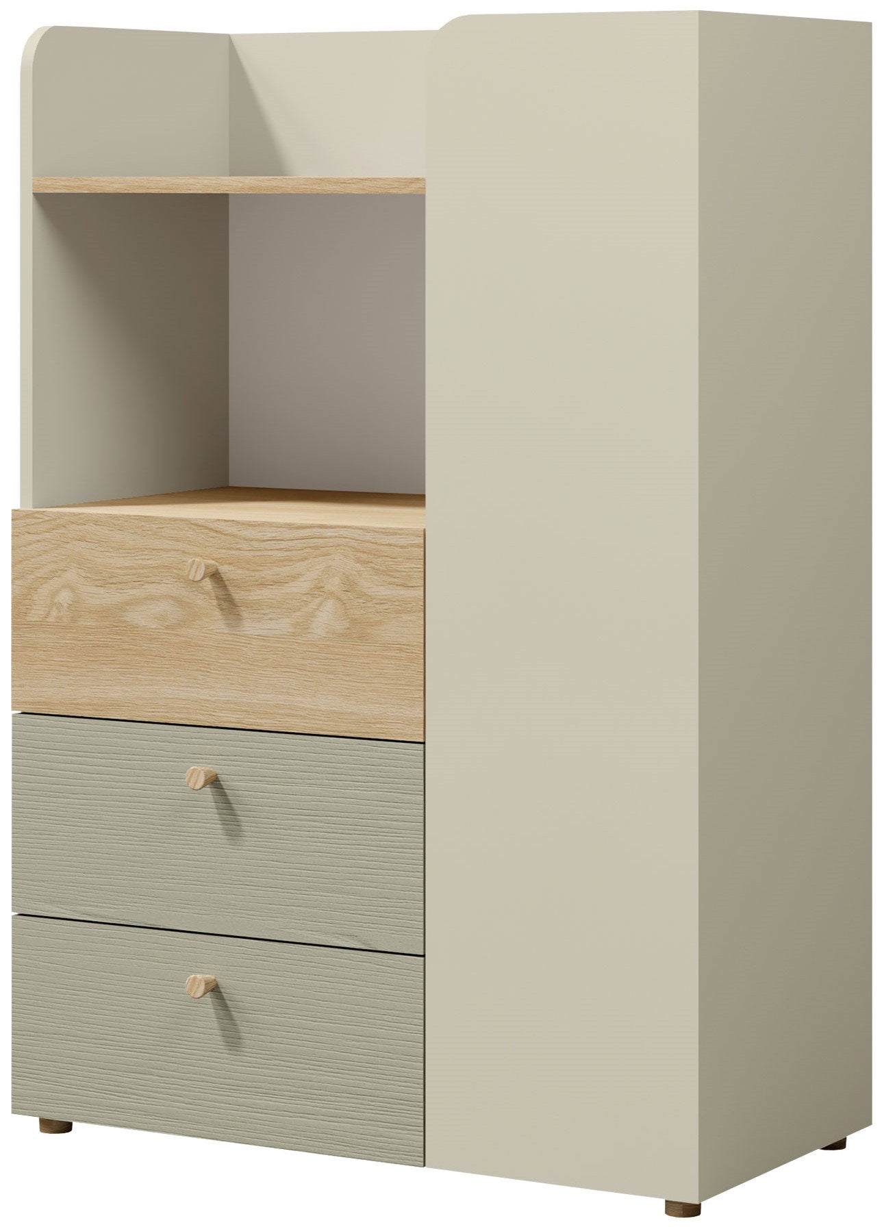 Συρταριέρα Yuki 1D 3S tall -Menta