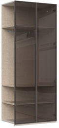 Επέκταση ντουλάπας Phantom δίφυλλη glass