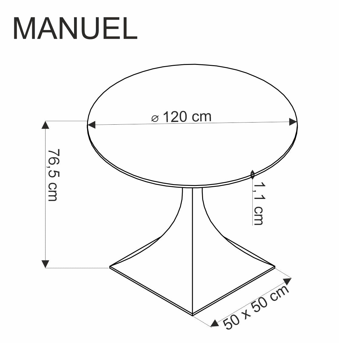 Τραπέζι Manuel