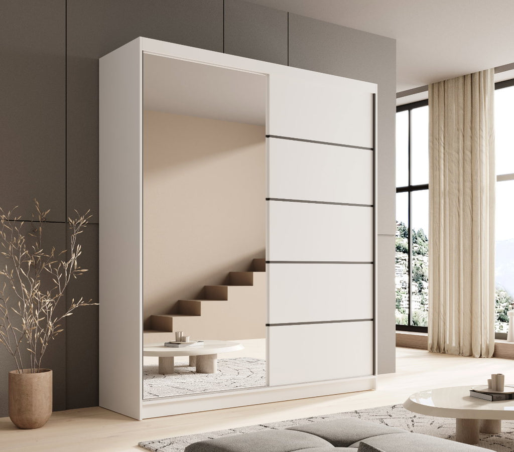 Ντουλάπα Shelvia 180 συρόμενη