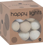 Σετ 20 φωτάκια διακόσμησης Happy