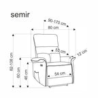 Πολυθρόνα Semi-Kafe