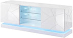 Έπιπλο τηλεόρασης Qiu με LED