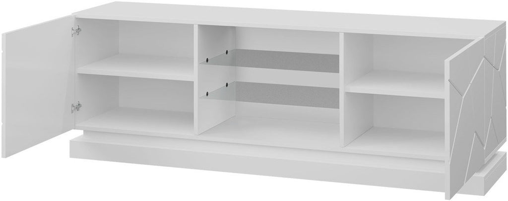 Έπιπλο τηλεόρασης Qiu με LED