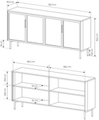 Μπουφές Luminus 4D-Kafe