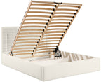 Επενδυμένο κρεβάτι Dream-Anthraki-140 x 200