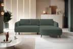 Γωνιακός καναπές Terry Mini-Prasino-Δεξιά