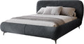 Επενδυμένο κρεβάτι Moe-Anthraki-140 x 200