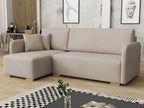 Γωνιακός καναπές Como-Beige
