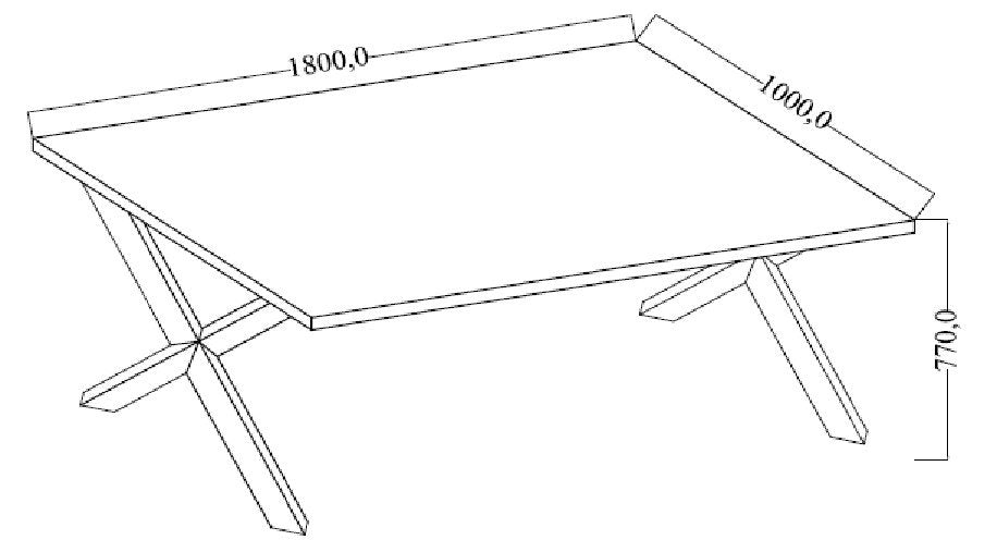 Tραπέζι Mala Linear