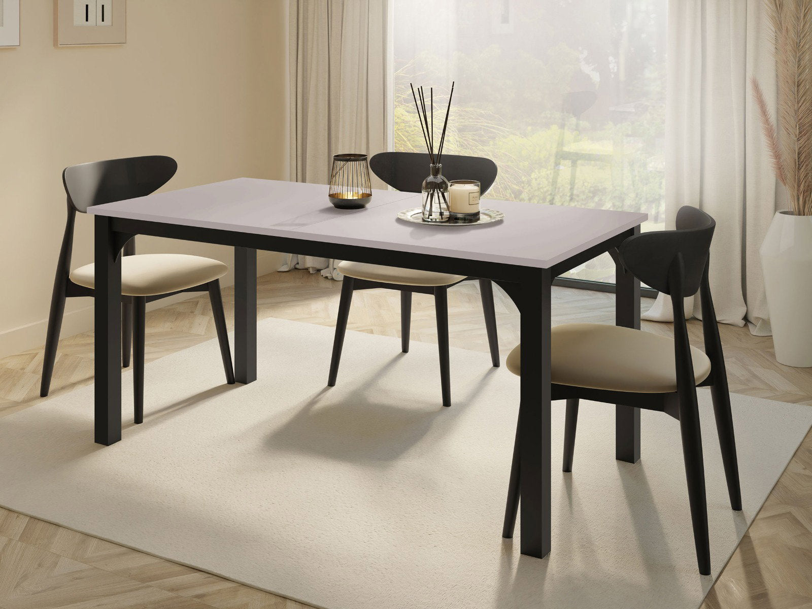 Επεκτεινόμενο τραπέζι Focus plus-Cashmere