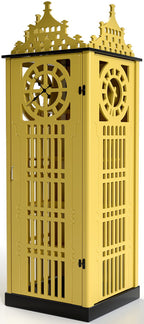Ντουλάπα Big Ben μονόφυλλη