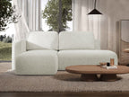 Γωνιακός καναπές Cozy-Beige-Αριστερή