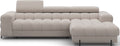 Γωνιακός καναπές Freyia-Beige-Δεξιά