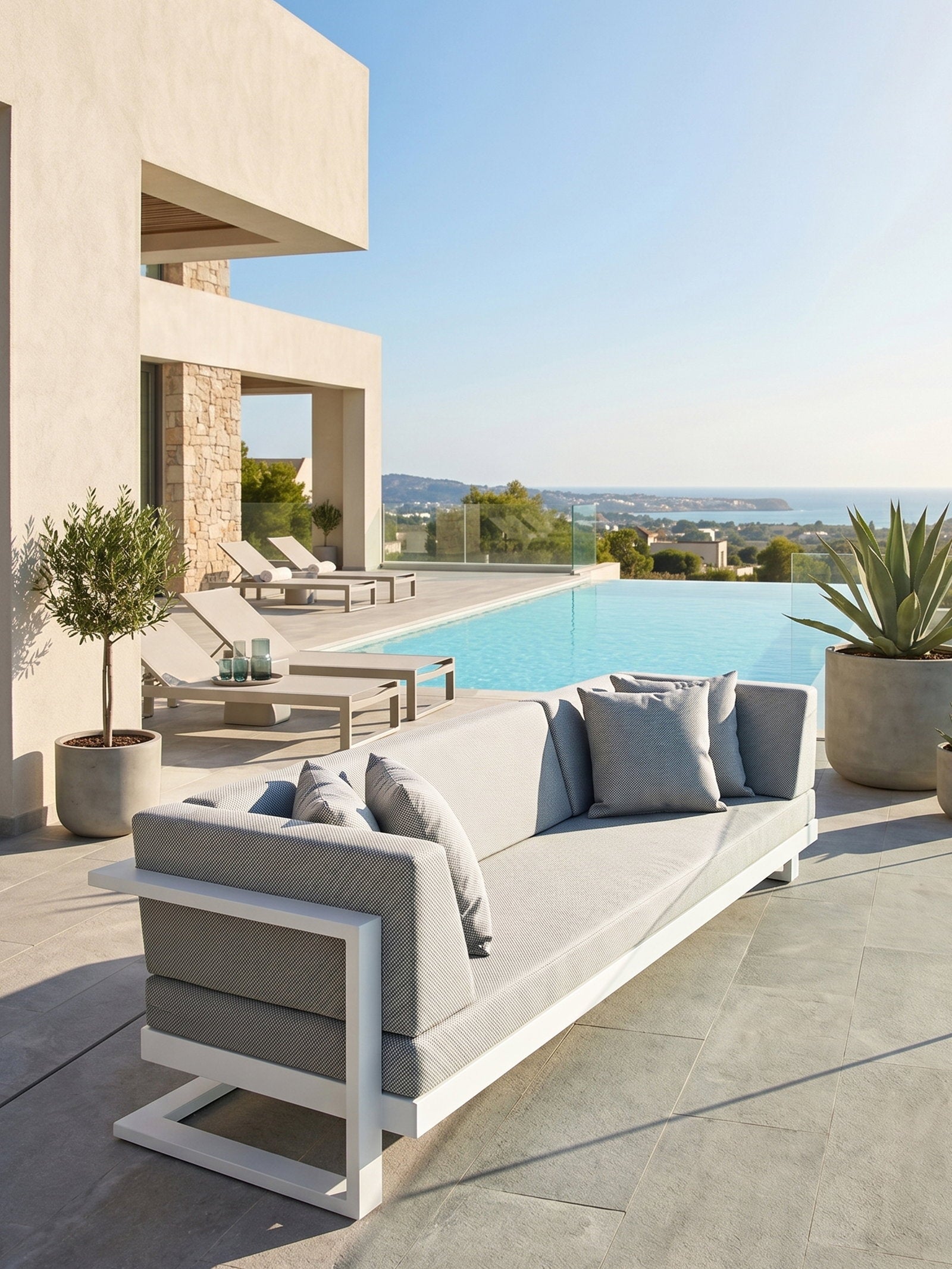 Καναπές Toscania Lounge Τριθέσιος