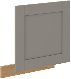 Πρόσοψη κουζίνας Nelor ZM 570x596-Γκρι σπέσιαλ - Φυσικό