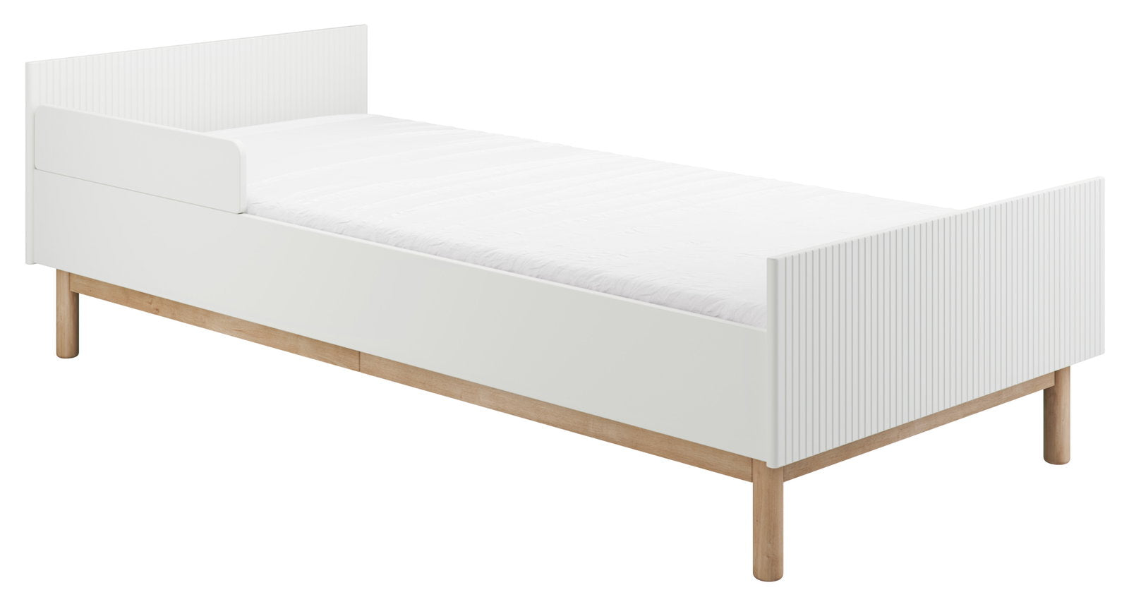 Παιδικό Κρεβάτι Miloo-90x200-Λευκό