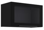 Κρεμαστή βιτρίνα Universal 60 GUS 36 MDF 1F-Μαύρο