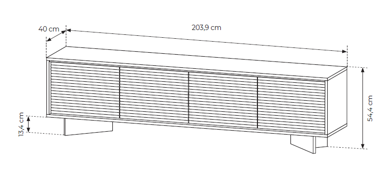 Έπιπλο Τηλεόρασης Sebi