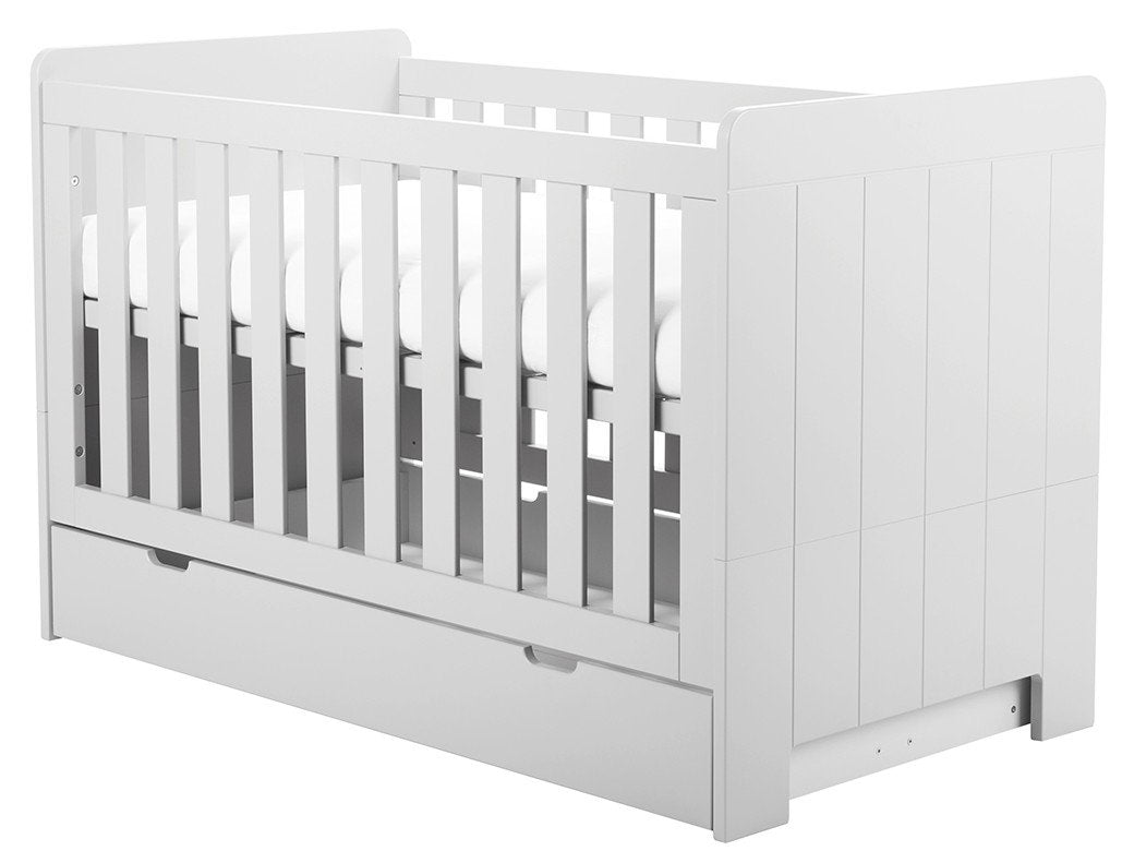 Συρτάρι Για Βρεφικό Κρεβάτι Calmo24-70x140-Λευκό
