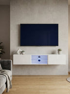 Κρεμαστό έπιπλο τηλεόρασης Swiss LED plus-Leuko