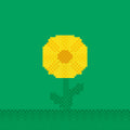 Μεταλλικό κάλυμμα Flower Ντουλάπας Young Users Next-Πράσινο – Κίτρινο