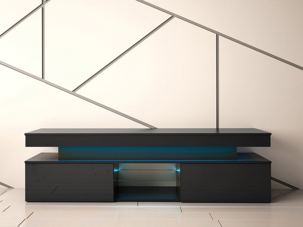 Έπιπλο τηλεόρασης Glossa 2D 190 με LED-Mauro gualistero