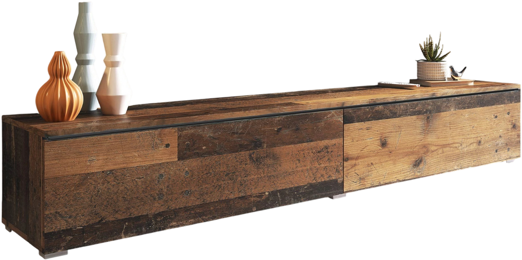 Έπιπλο τηλεόρασης Lowboard D 180-Καφέ