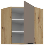 Κρεμαστό ντουλάπι γωνιακό Arianna 60x60 GN 72 1F-Γκρέζ