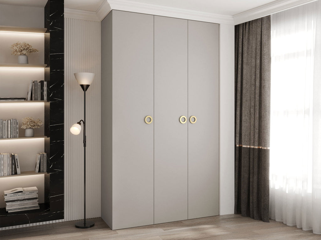 Ντουλάπα Como I-Cashmere - Χρυσό-Μήκος: 140εκ