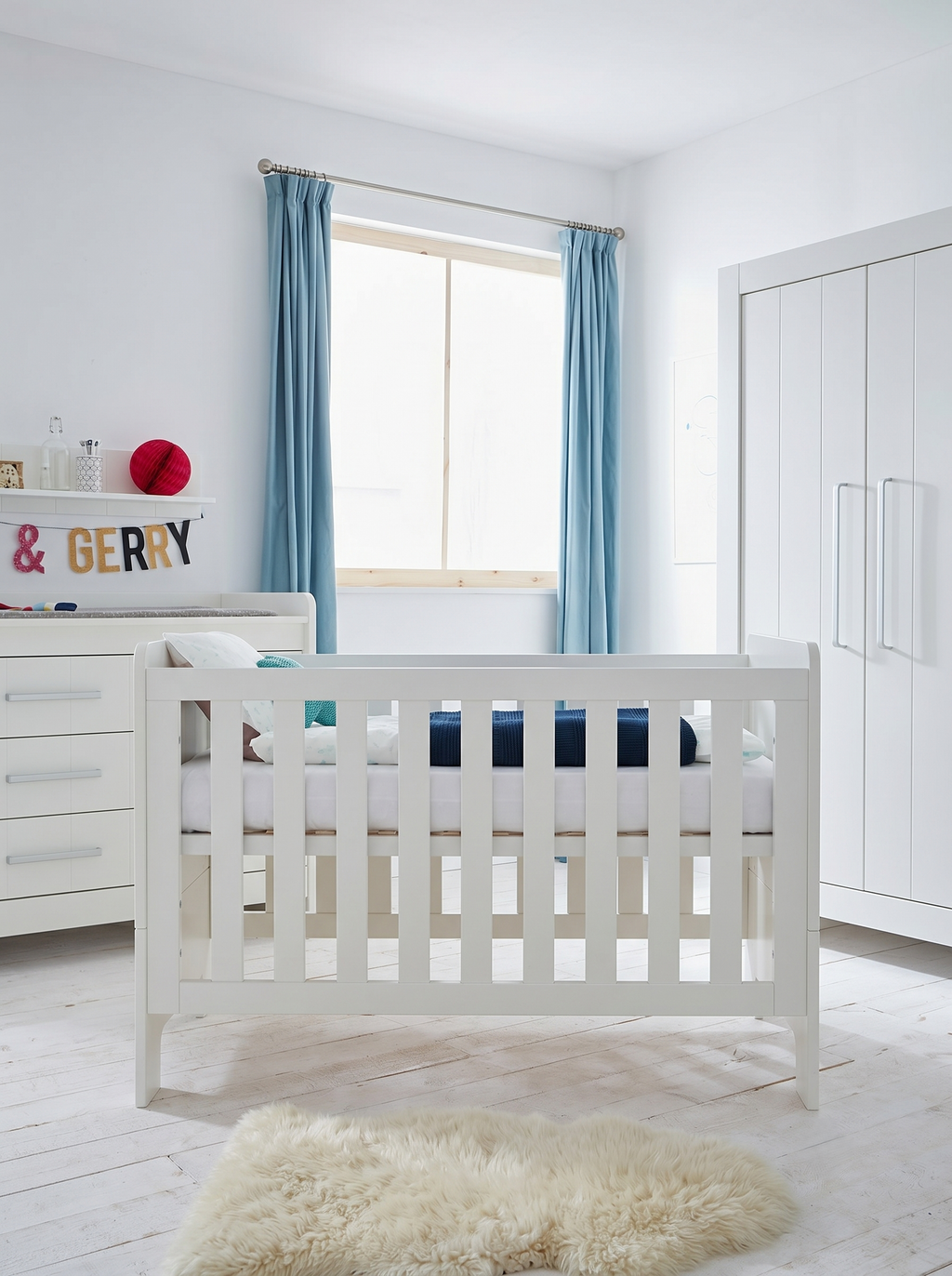 Βρεφικό Κρεβάτι Calmo24-60x120-Λευκό