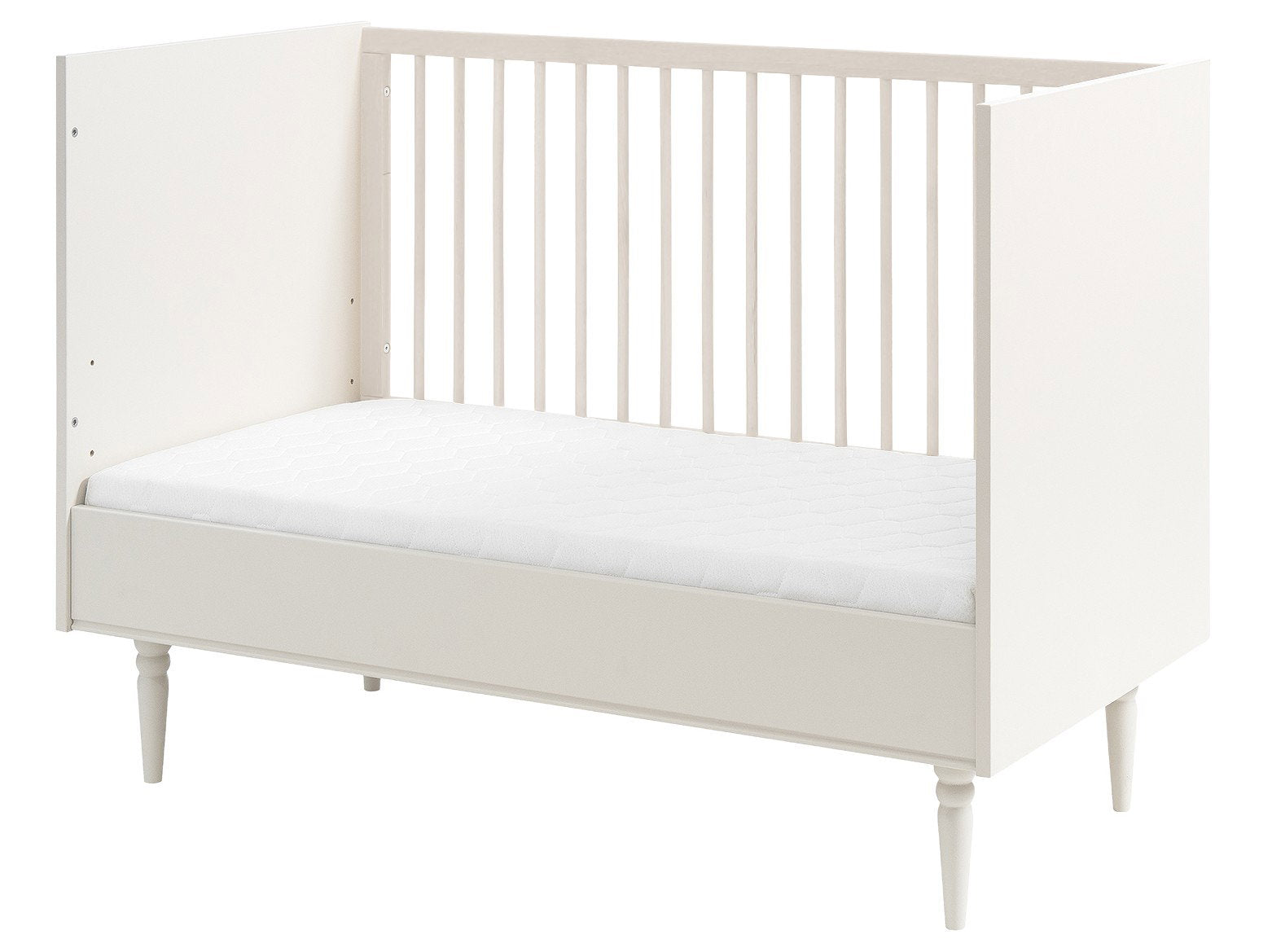 Βρεφικό Κρεβάτι Petite-60x120-Λευκό