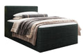 Επενδυμένο Κρεβάτι Mitalo-Πράσινο Σκούρο-140 x 200