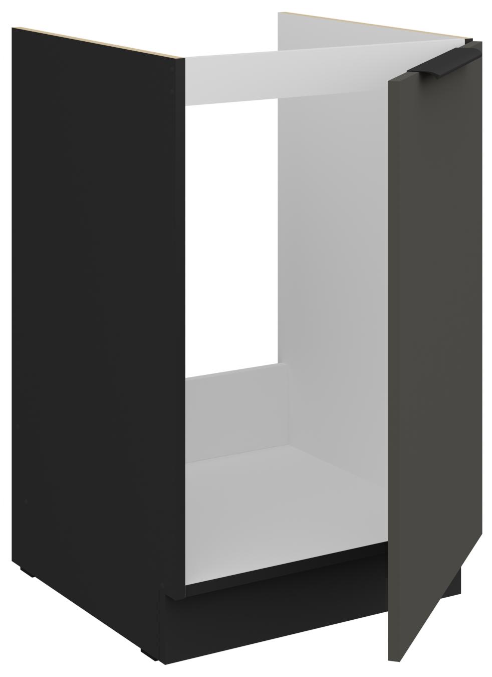 Επιδαπέδιο ντουλάπι νεροχύτη Arianna 50 ZL 1F BB-Γκρι