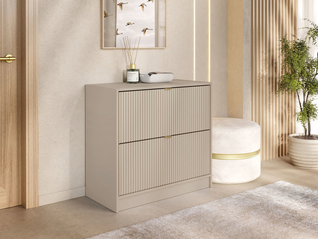 Παπουτσοθήκη Tireno 2K-Μπεζ