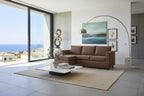 Γωνιακός καναπές Ibiza-200 x 140-Σοκολατί
