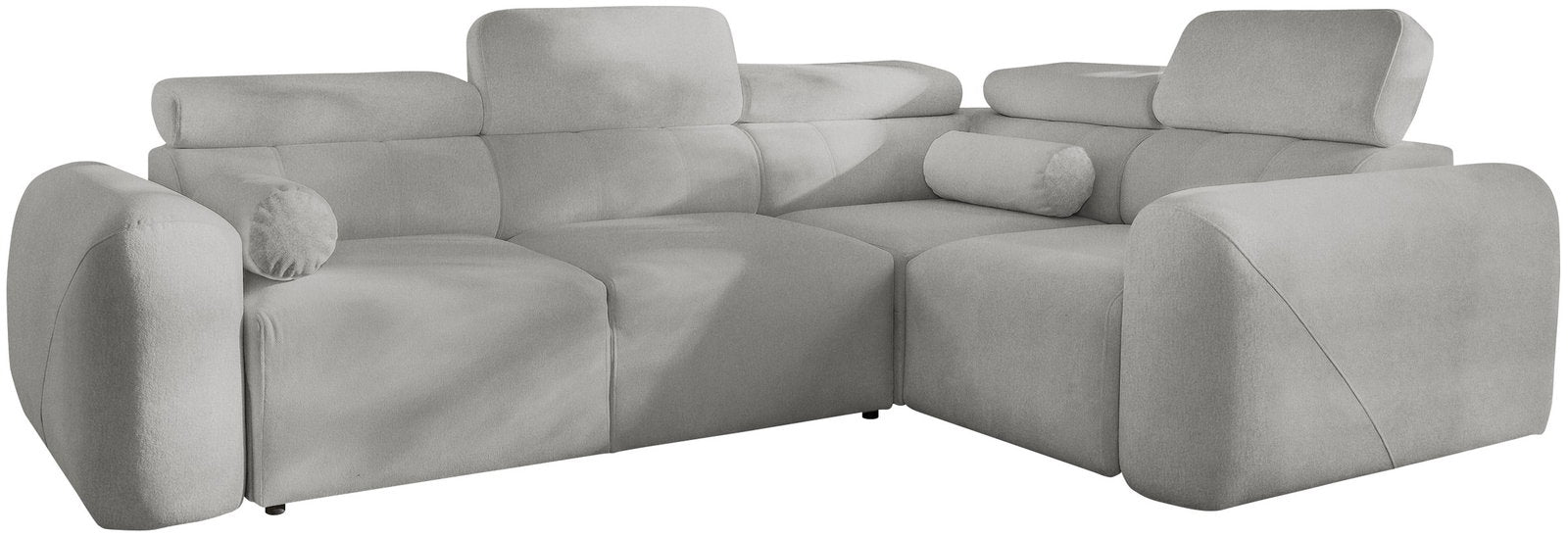 Γωνιακός Καναπές Volare II-Γκρι Ανοιχτό-Δεξιά