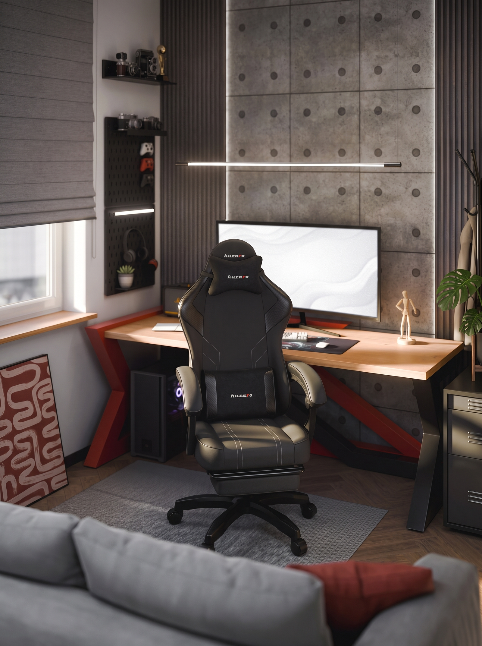 Καρέκλα Gaming Force 3.7 – Μαύρο
