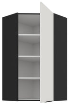 Κρεμαστό ντουλάπι γωνιακό Arianna 60x60 GN 108 1F-Λευκό