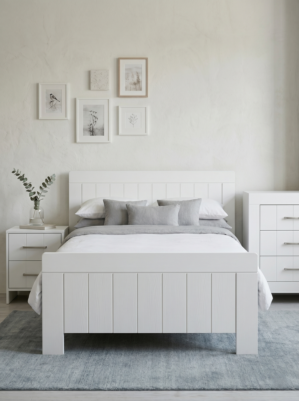 Παιδικό Κρεβάτι Calmo24-120x200-Λευκό