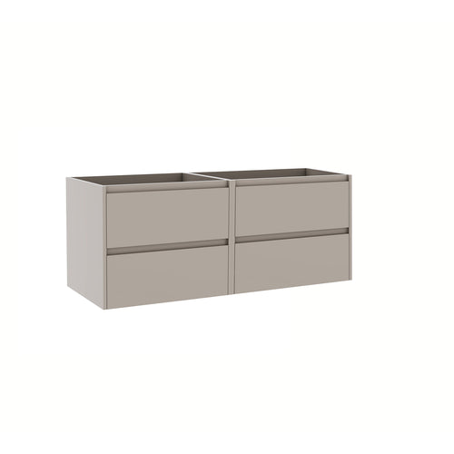 DYMA 120 Έπιπλο Μπάνιου 120cm White Ash με 4 Συρτάρια & Νιπτήρα KARAG