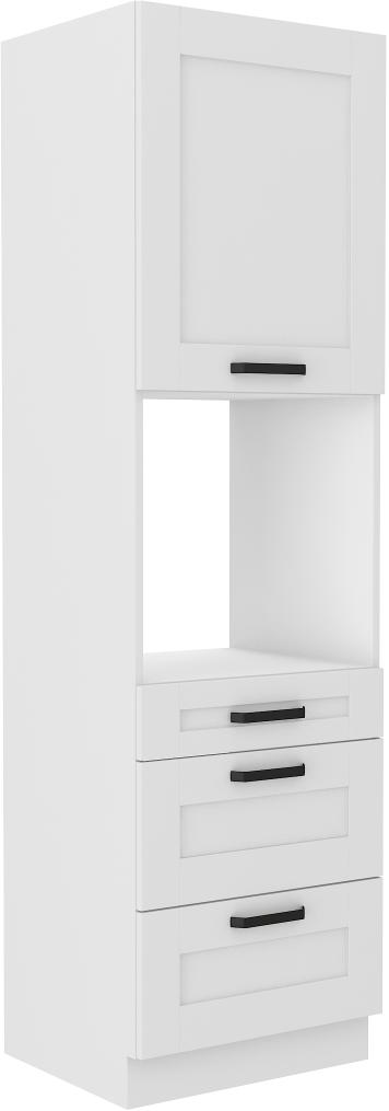 Επιδαπέδιο ντουλάπι Nelor 60 DPS 210 3S 1F-Λευκό
