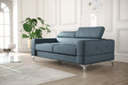Καναπές Vini διθέσιος-Μπλε Ανοιχτό