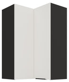 Κρεμαστό ντουλάπι γωνιακό Arianna 60x60 GN 90 2F-Λευκό