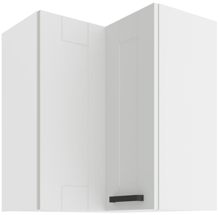 Κρεμαστό ντουλάπι γωνιακό Nelor 60x60 GN 72 2F-Λευκό