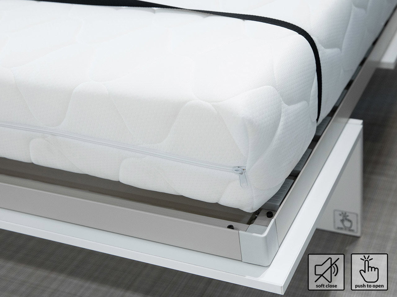 Κρεβάτι τοίχου Concept BC slash-120 x 200-Leuko Gualistero