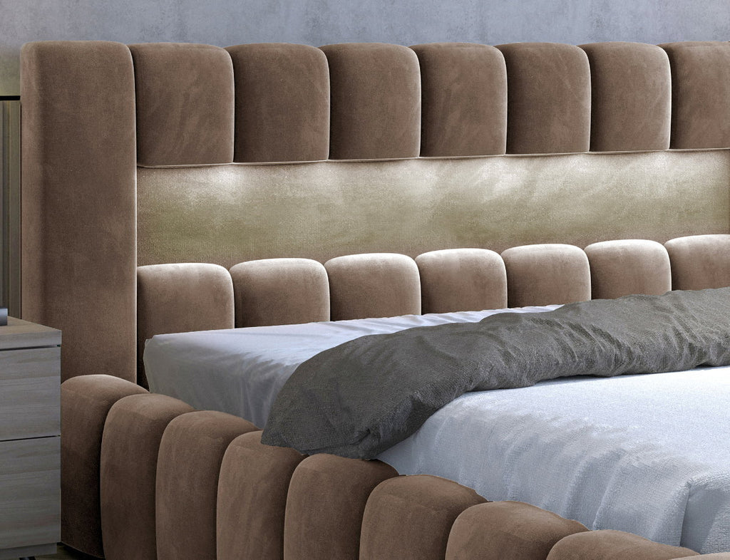 Επενδυμένο κρεβάτι Mercy-Kafe-180 x 200