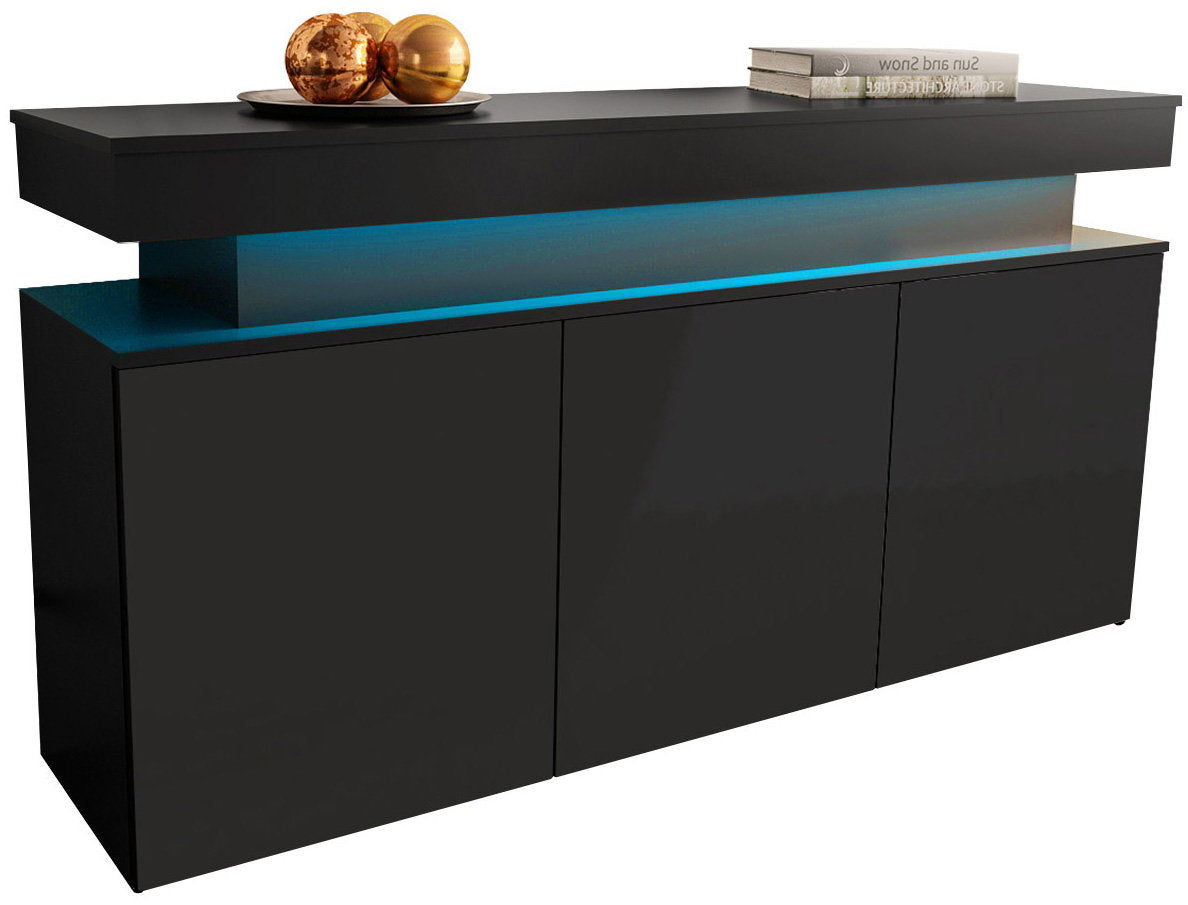 Μπουφές Glossa 160 με LED